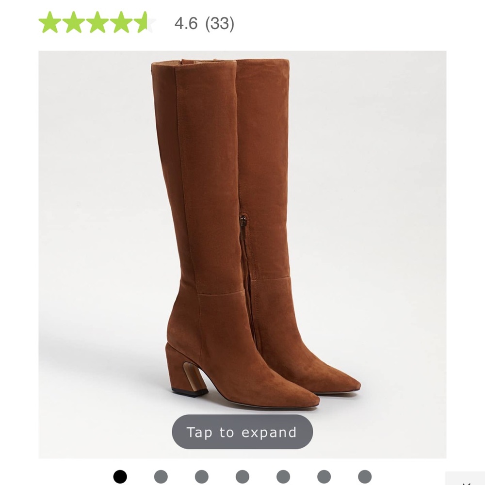 Sam Edelman knee-high leather boots